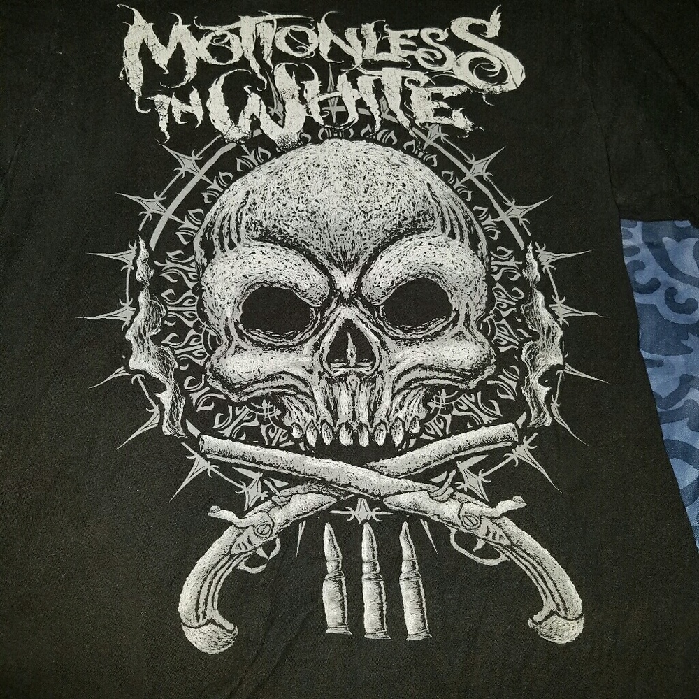 Motionless in white shirt